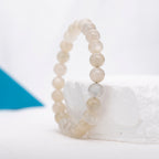 Rainbow moon stone bracelet