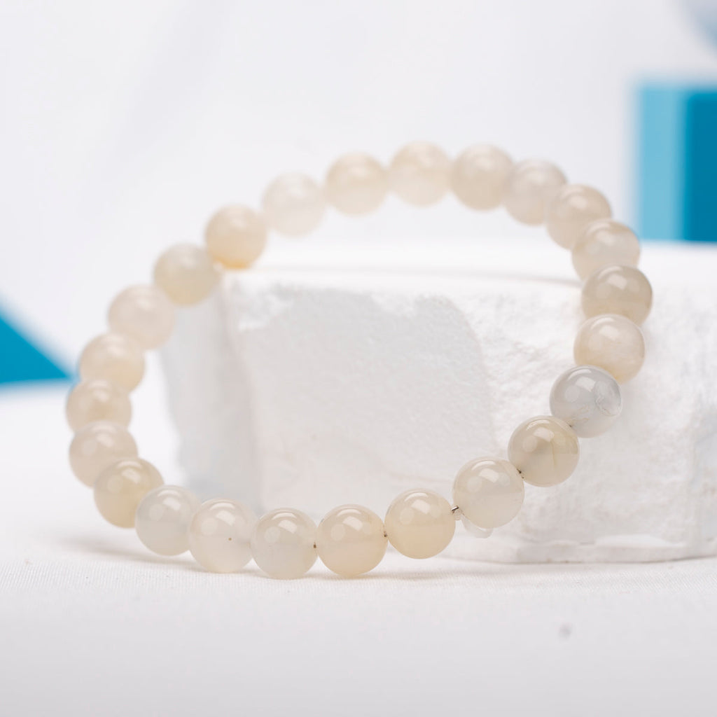 Rainbow moon stone bracelet