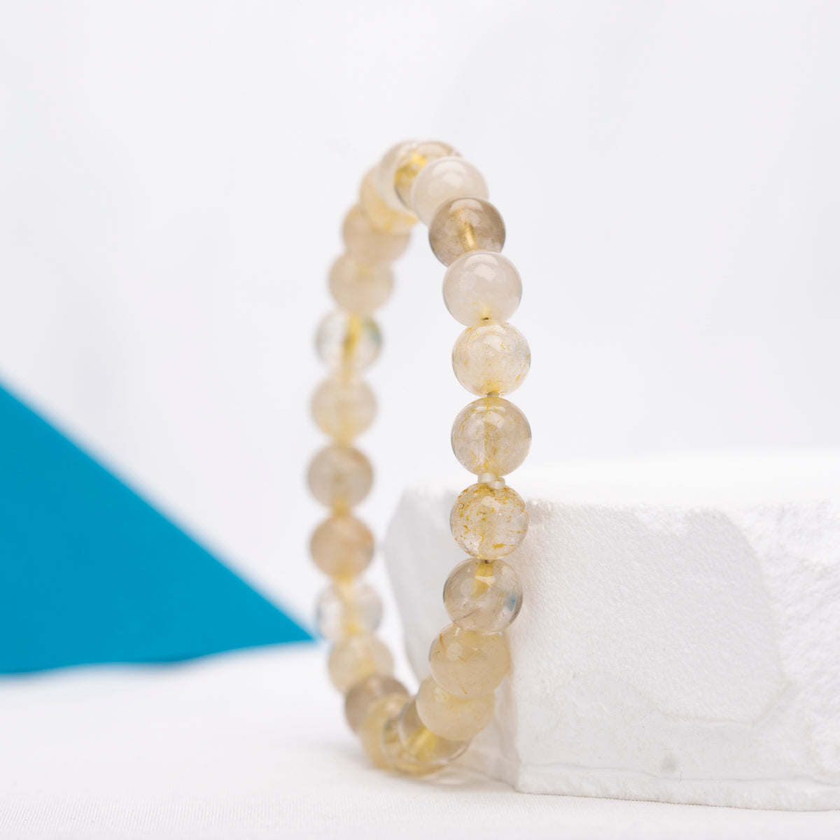 Godlen Rutilate  Bracelet