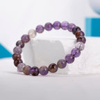 Amethyst Rutilate Bracelet