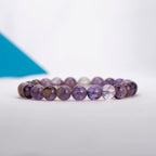 Amethyst Rutilate Bracelet