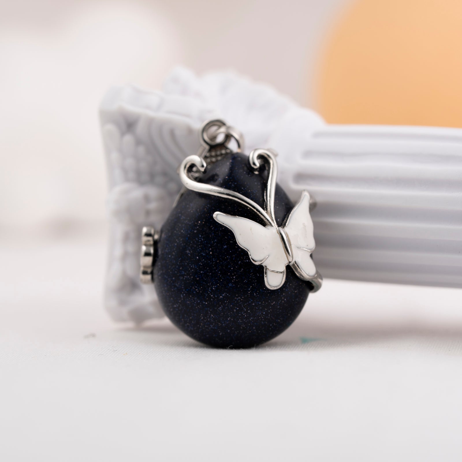 Butterfly Water Drop Pendant