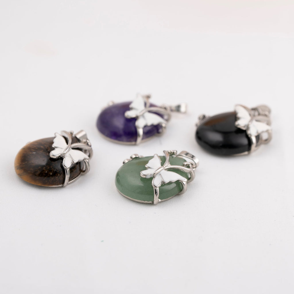 Butterfly Water Drop Pendant