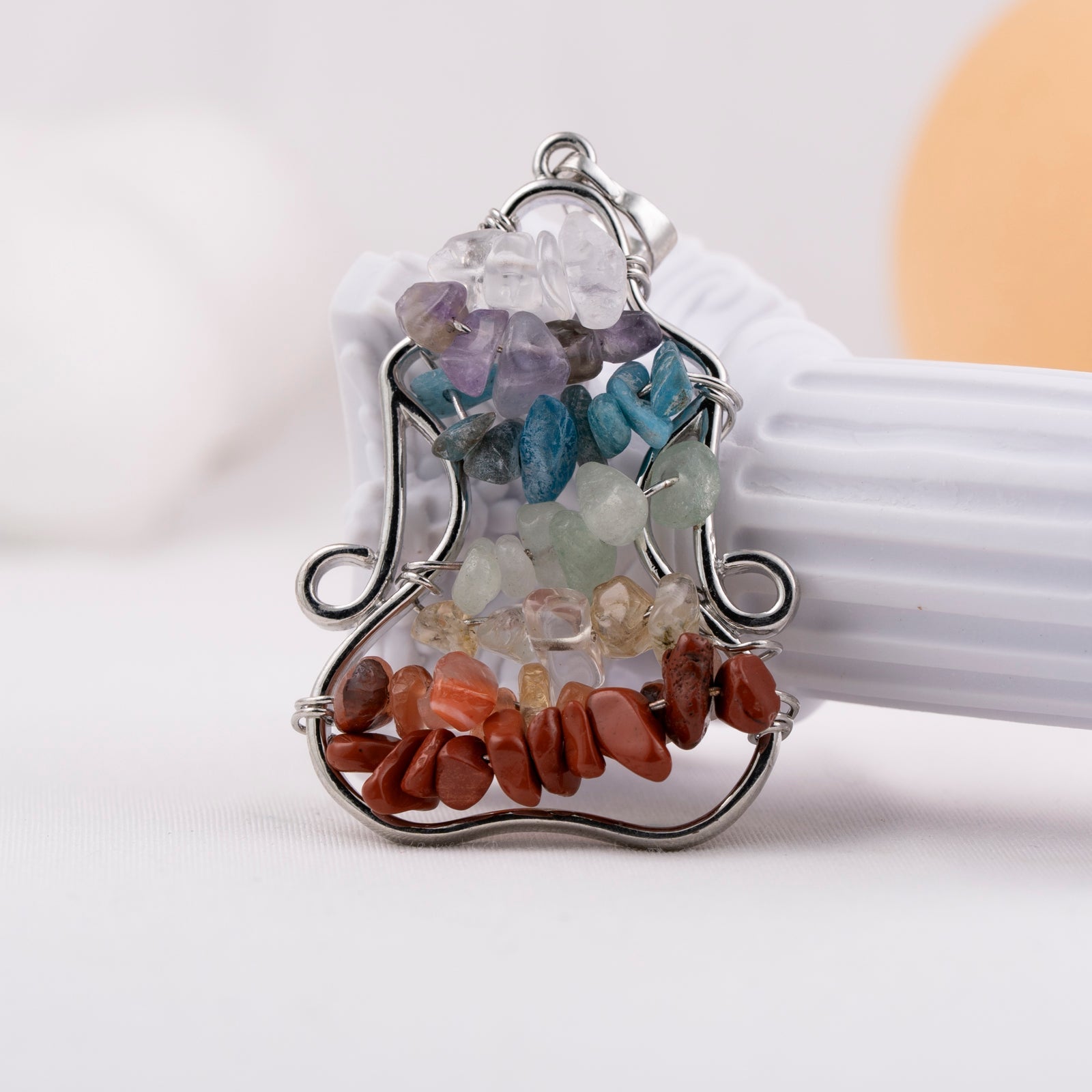 Chakra Yoga Goddess Pendant