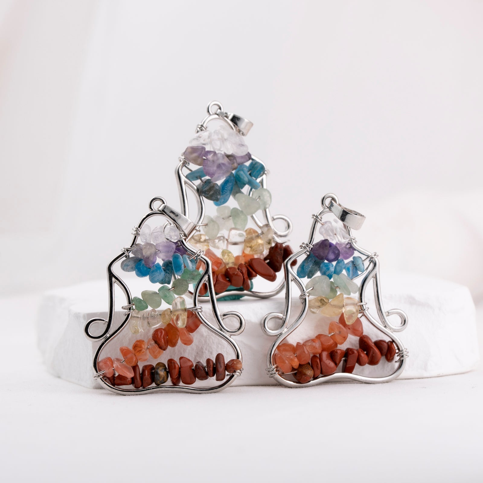 Chakra Yoga Goddess Pendant