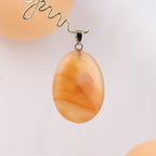 Agate Oval Shape Pendant