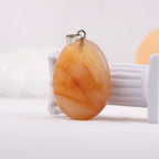 Agate Oval Shape Pendant