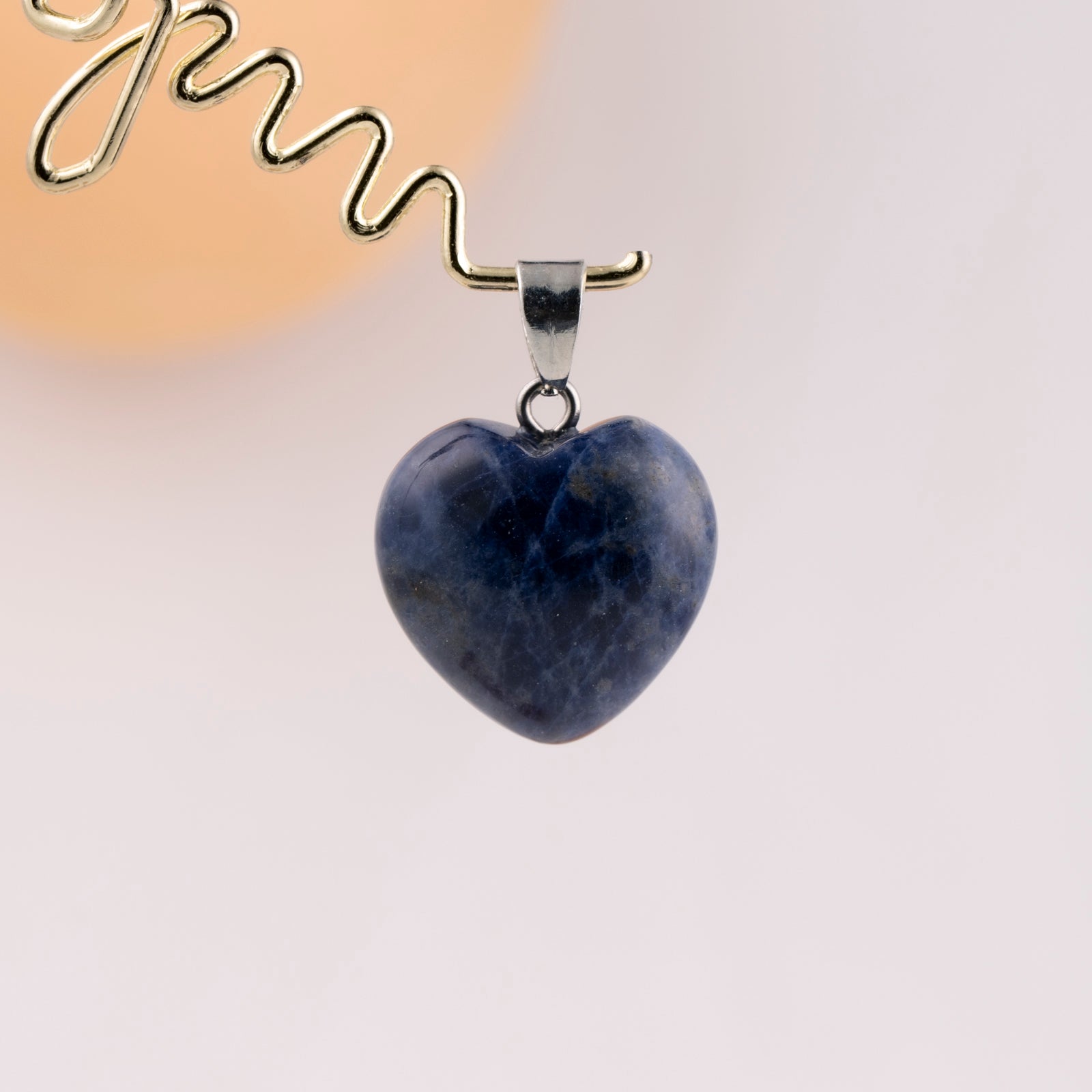 Mini Crysal Heart Pendant