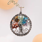 Tree of Life Crystal Pendant