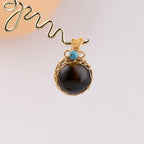 Wire Wraped Mini Sphere Pendant