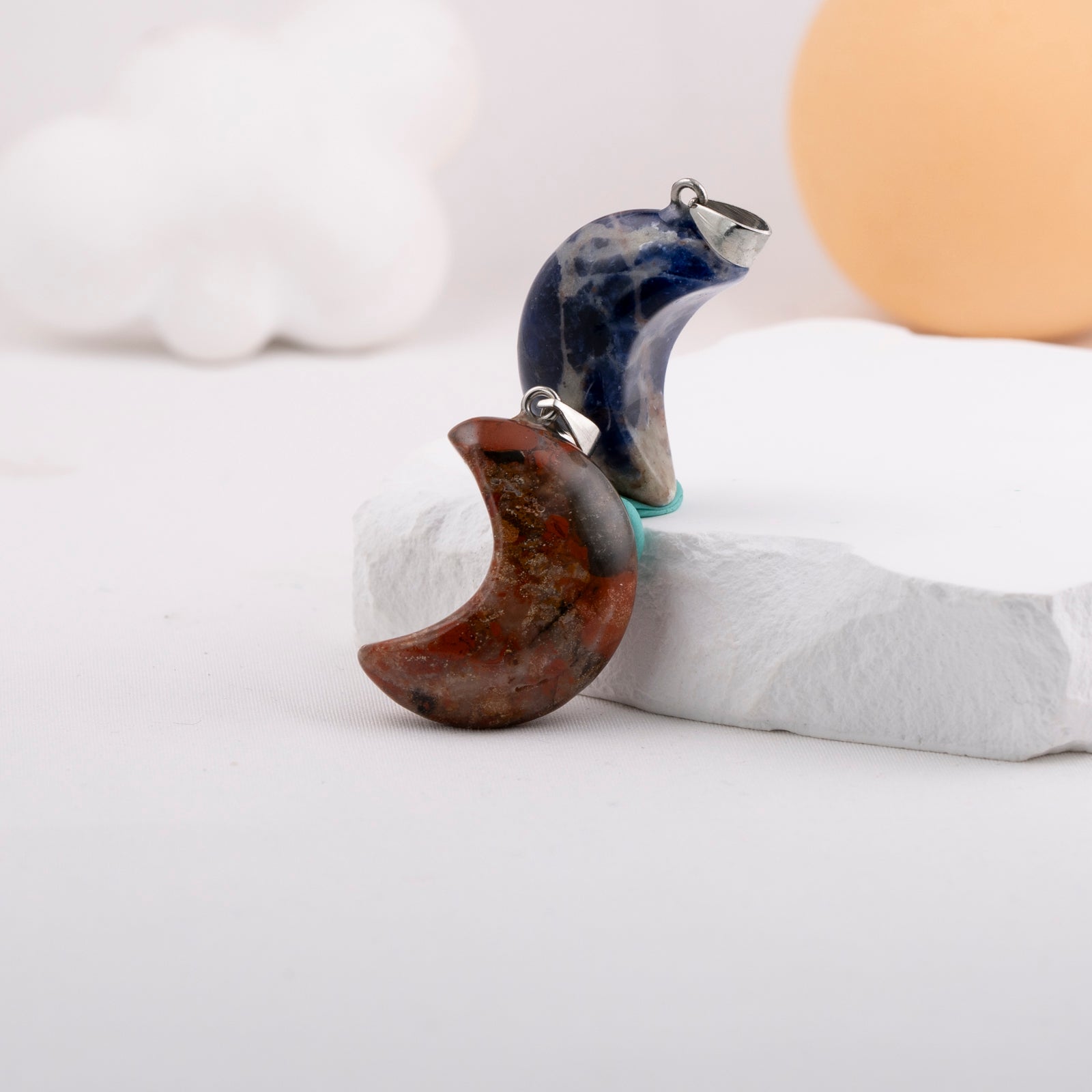 Crystal Moon Pendant