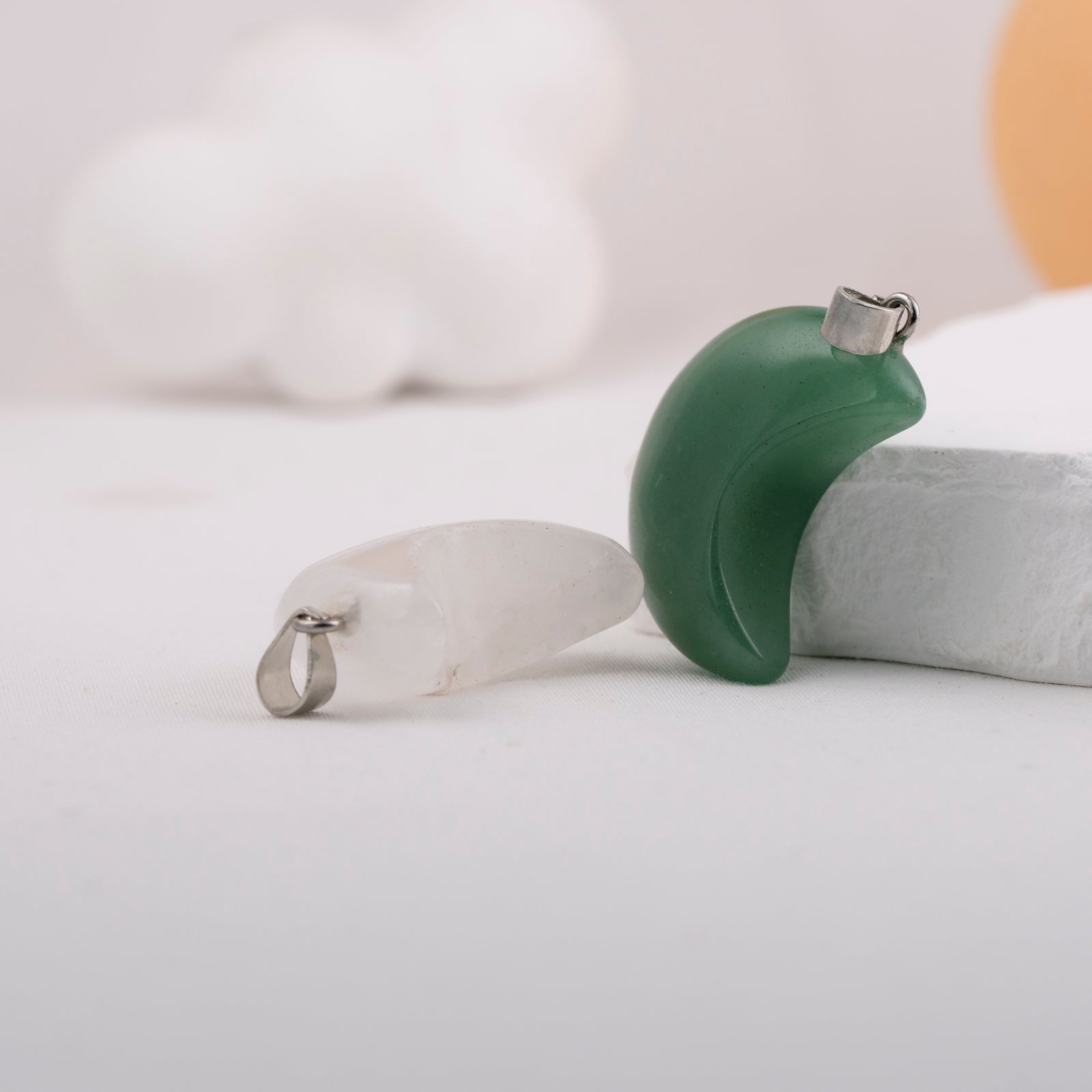 Crystal Moon Pendant