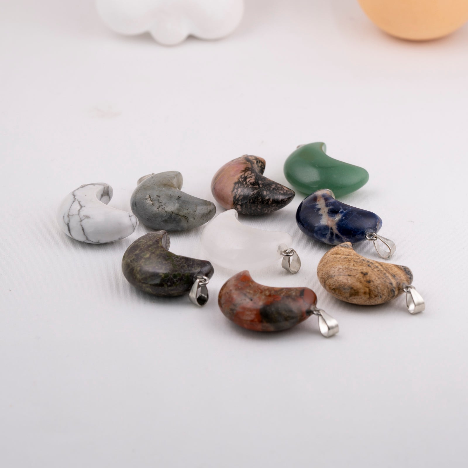 Crystal Moon Pendant