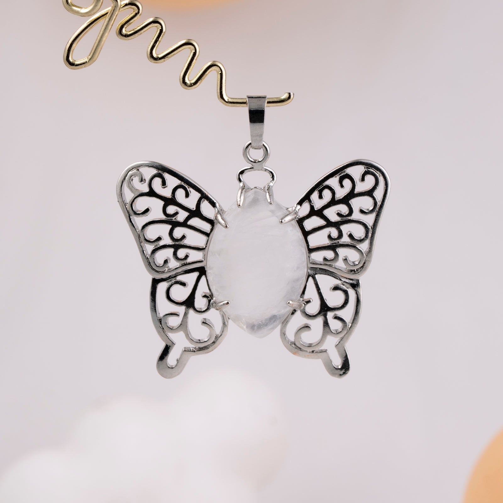 Butterfly Crystal Pendant