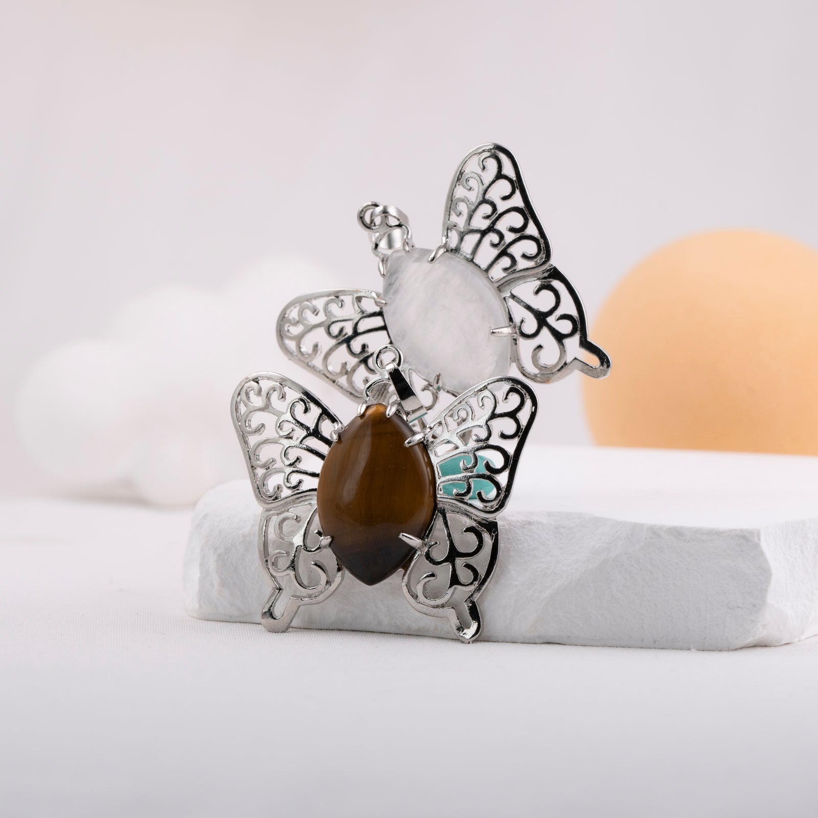 Butterfly Crystal Pendant