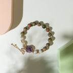 Unakite  DIY   bracelet