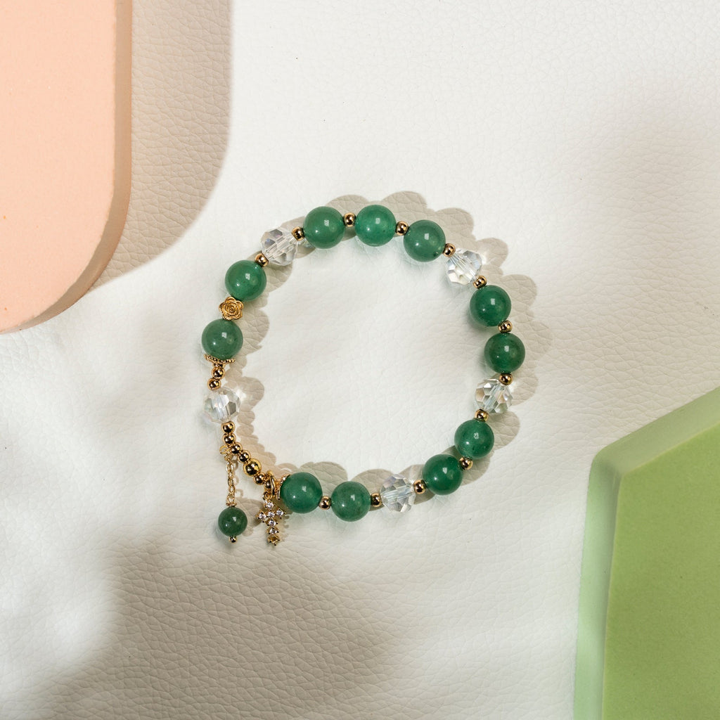 Green aventurine  DIY   bracelet