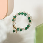 Green aventurine  DIY   bracelet