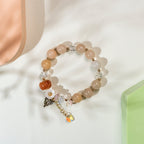 Pink aventurine DIY  bracelet