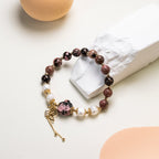 Rhodonite  DIY  bracelet