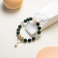Moss agate DIY bracelet