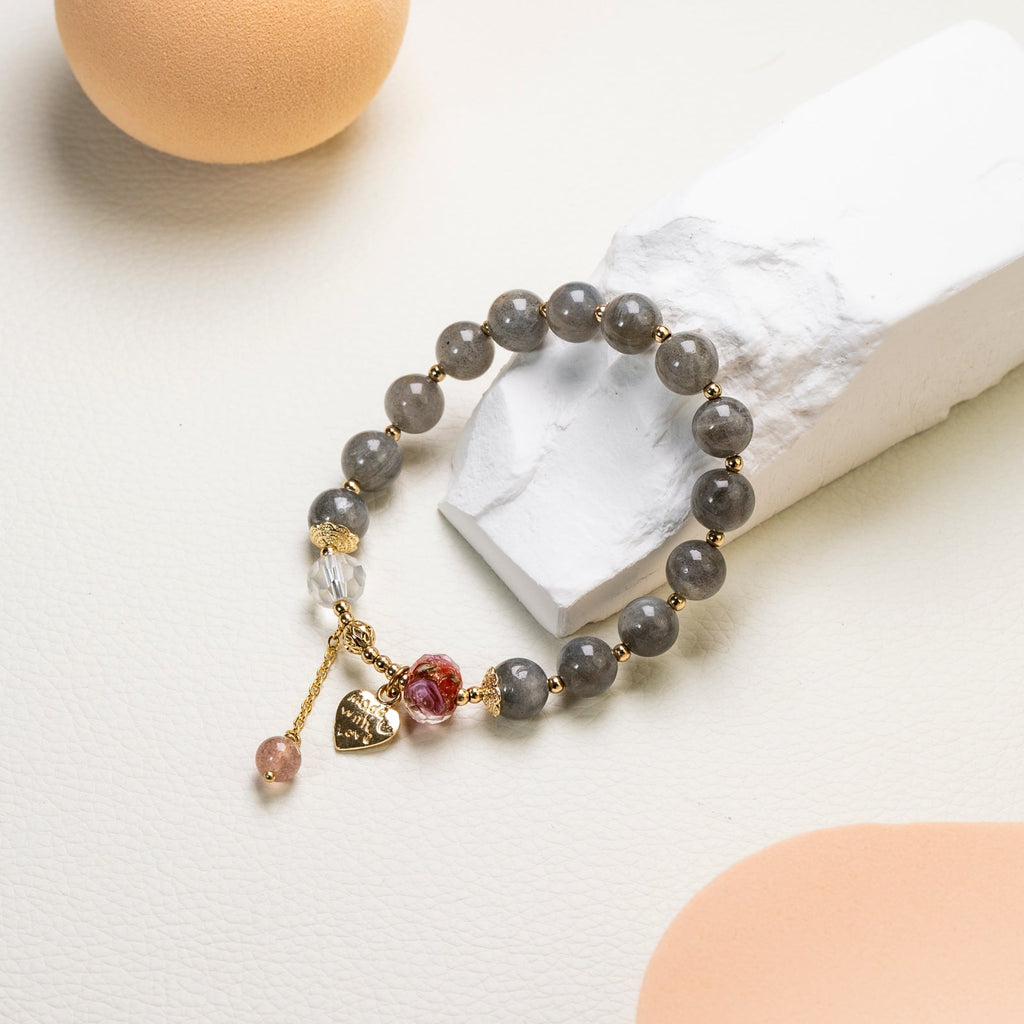 Labradorite DIY   bracelet