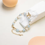 Aquamarine DIY bracelet