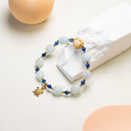 Aquamarine DIY bracelet