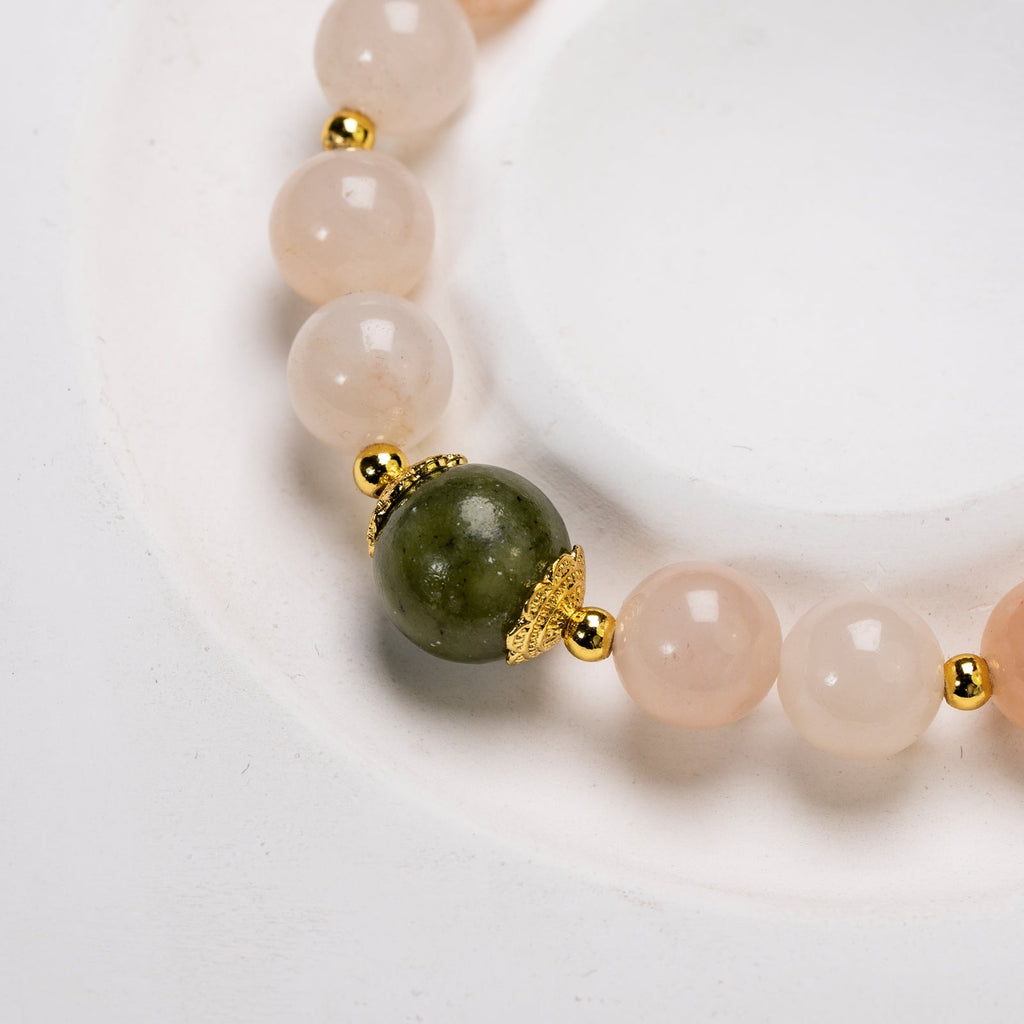 Pink aventurine  DIY  bracelet