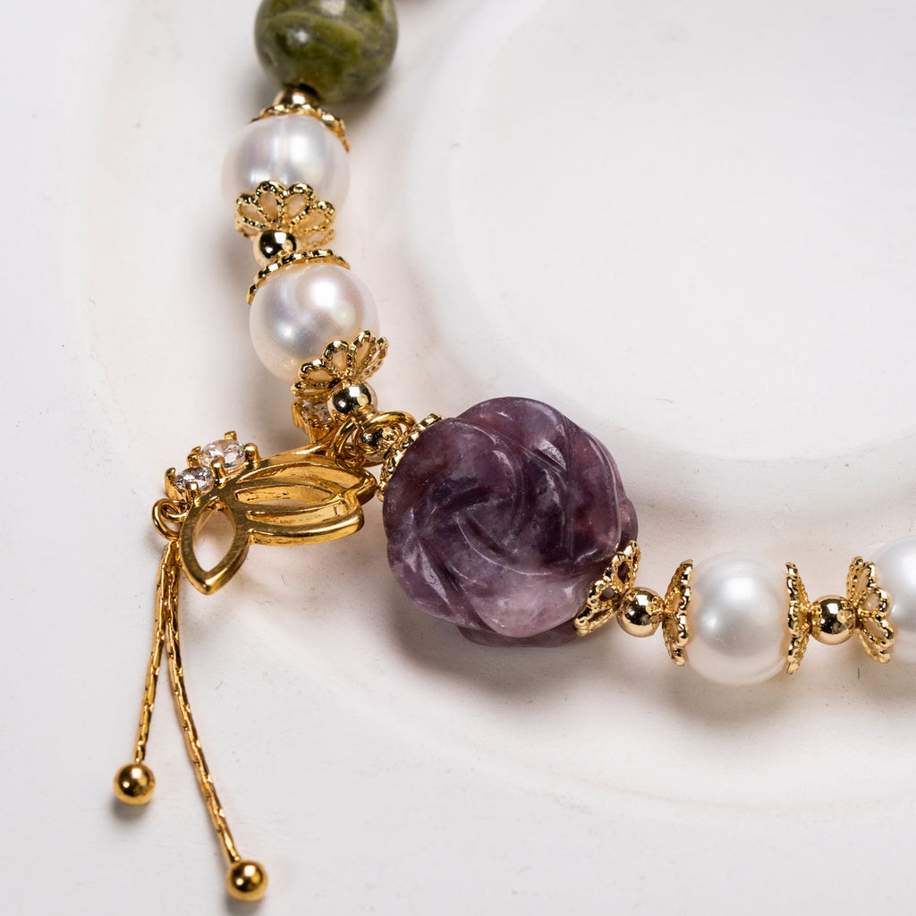 Unakite  DIY   bracelet