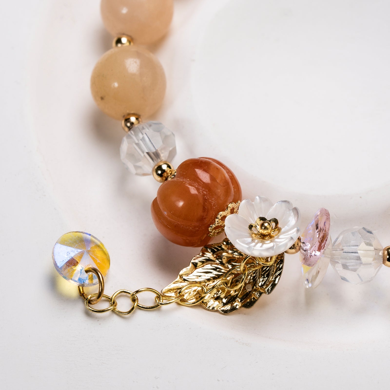 Pink aventurine DIY  bracelet