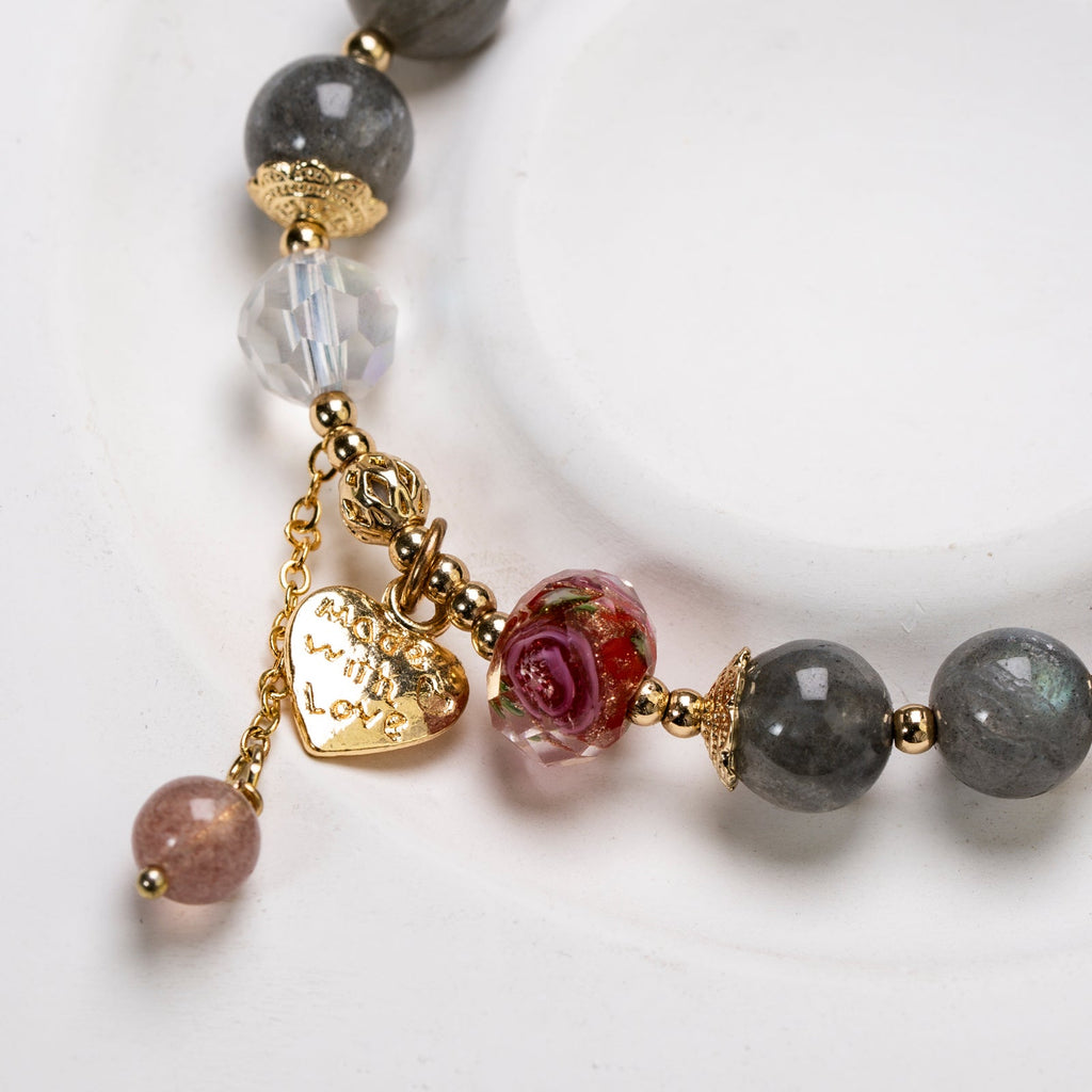 Labradorite DIY   bracelet