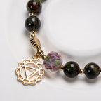 Dragon blood stone DIY  bracelet