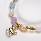 Mixed faceted bead DIY  bracelet