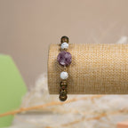 Unakite and Howlite DIY   bracelet