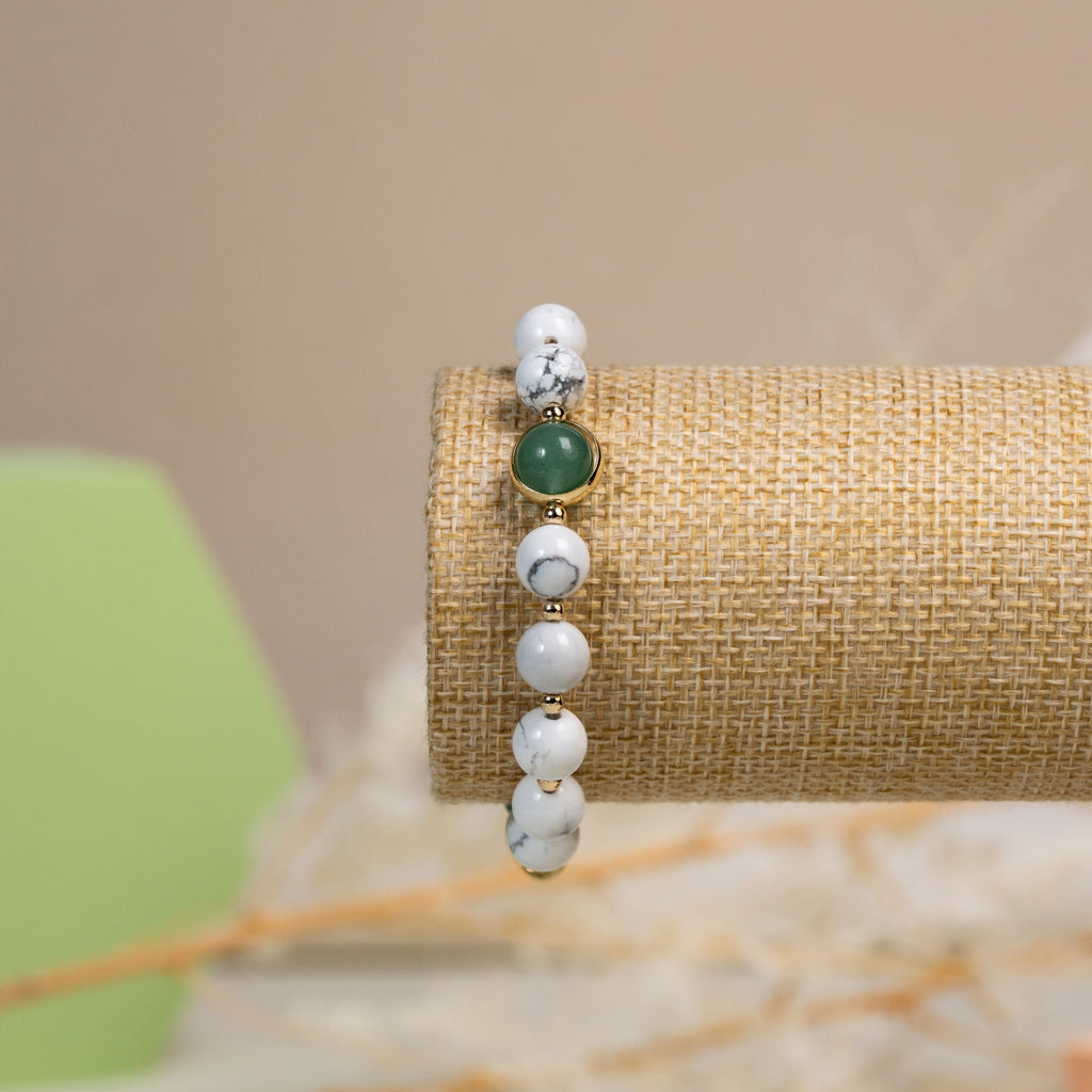 Howlite  DIY  bracelet