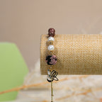 Rhodonite  DIY  bracelet