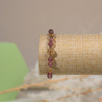 Strawberry quartz mixed DIY  bracelet