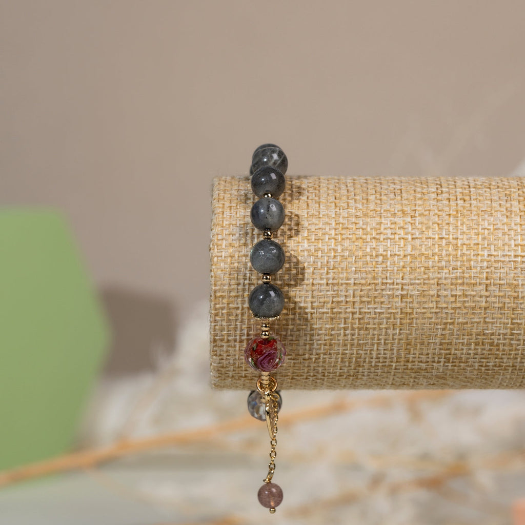 Labradorite DIY   bracelet