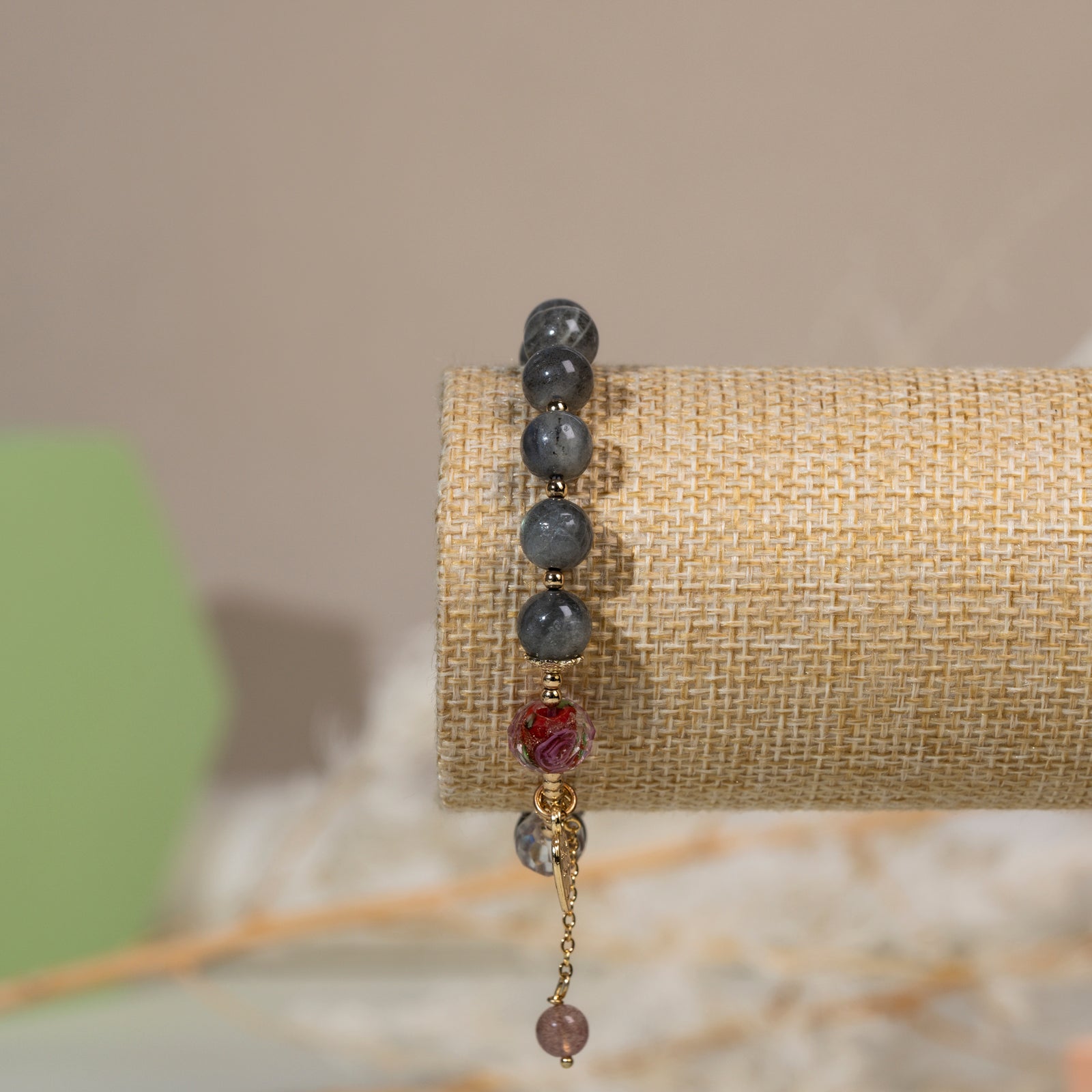 Labradorite DIY   bracelet