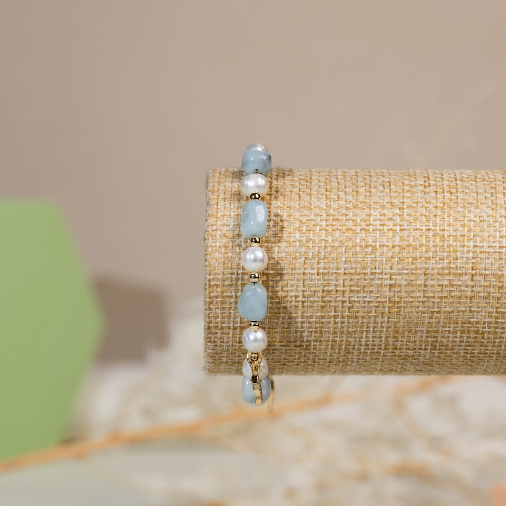 Aquamarine DIY bracelet