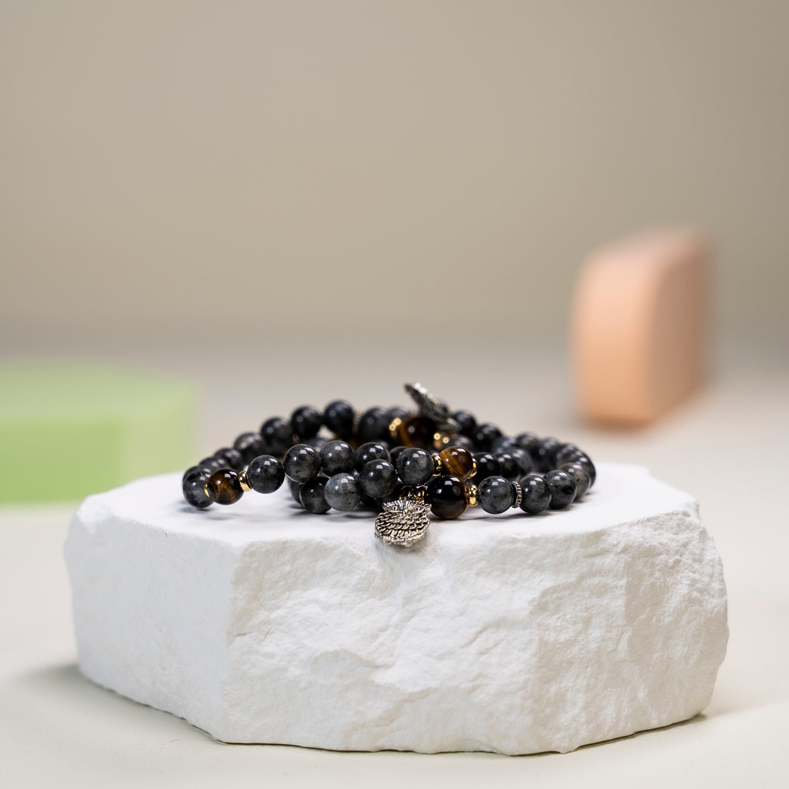 Larvikite  DIY   bracelet