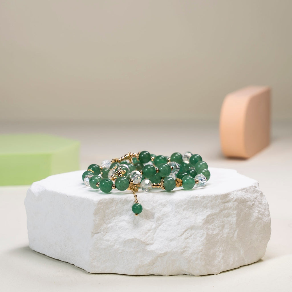 Green aventurine  DIY   bracelet