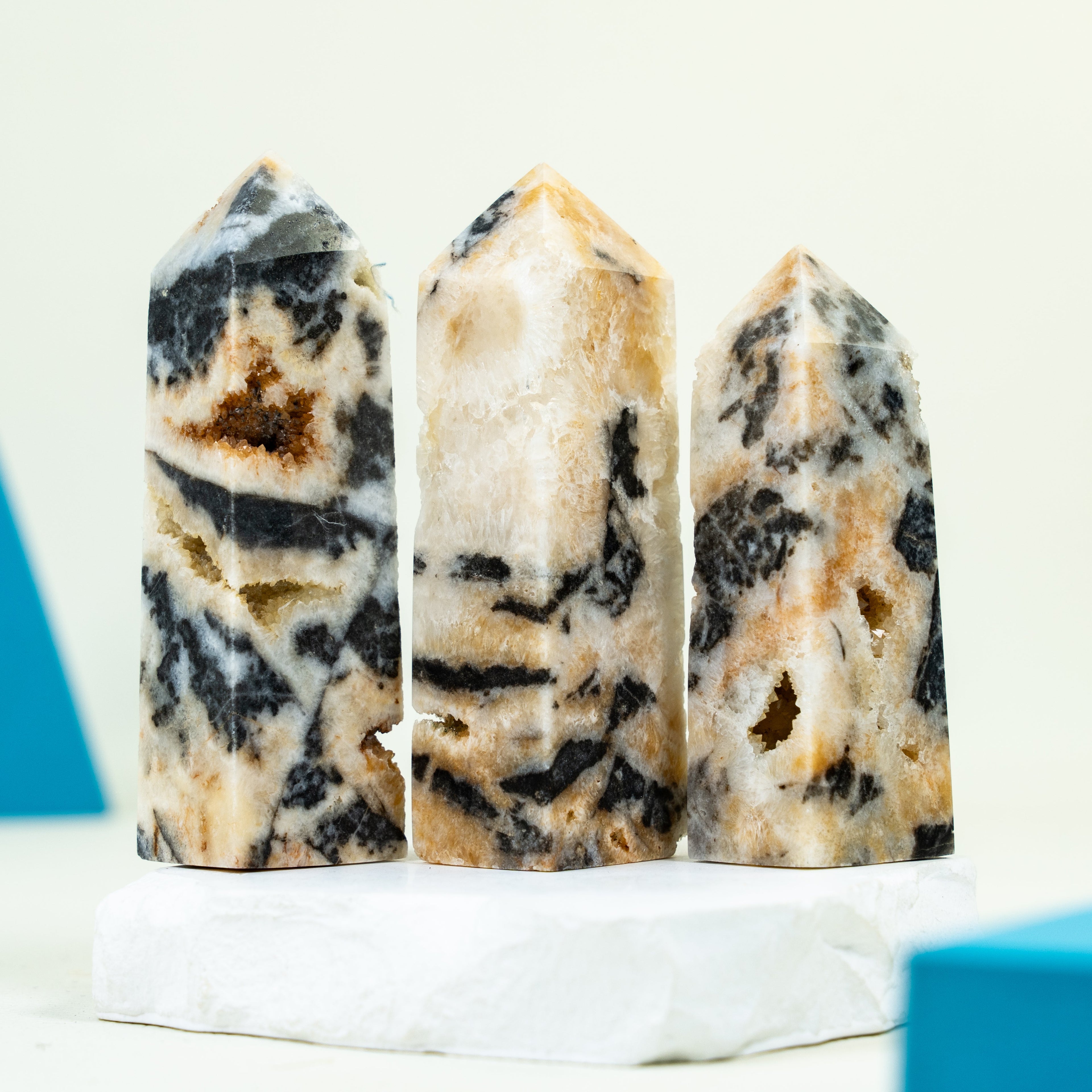 Tiger Skin Agate Tower Point
