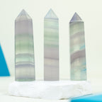 Light Fluorite Tower Point