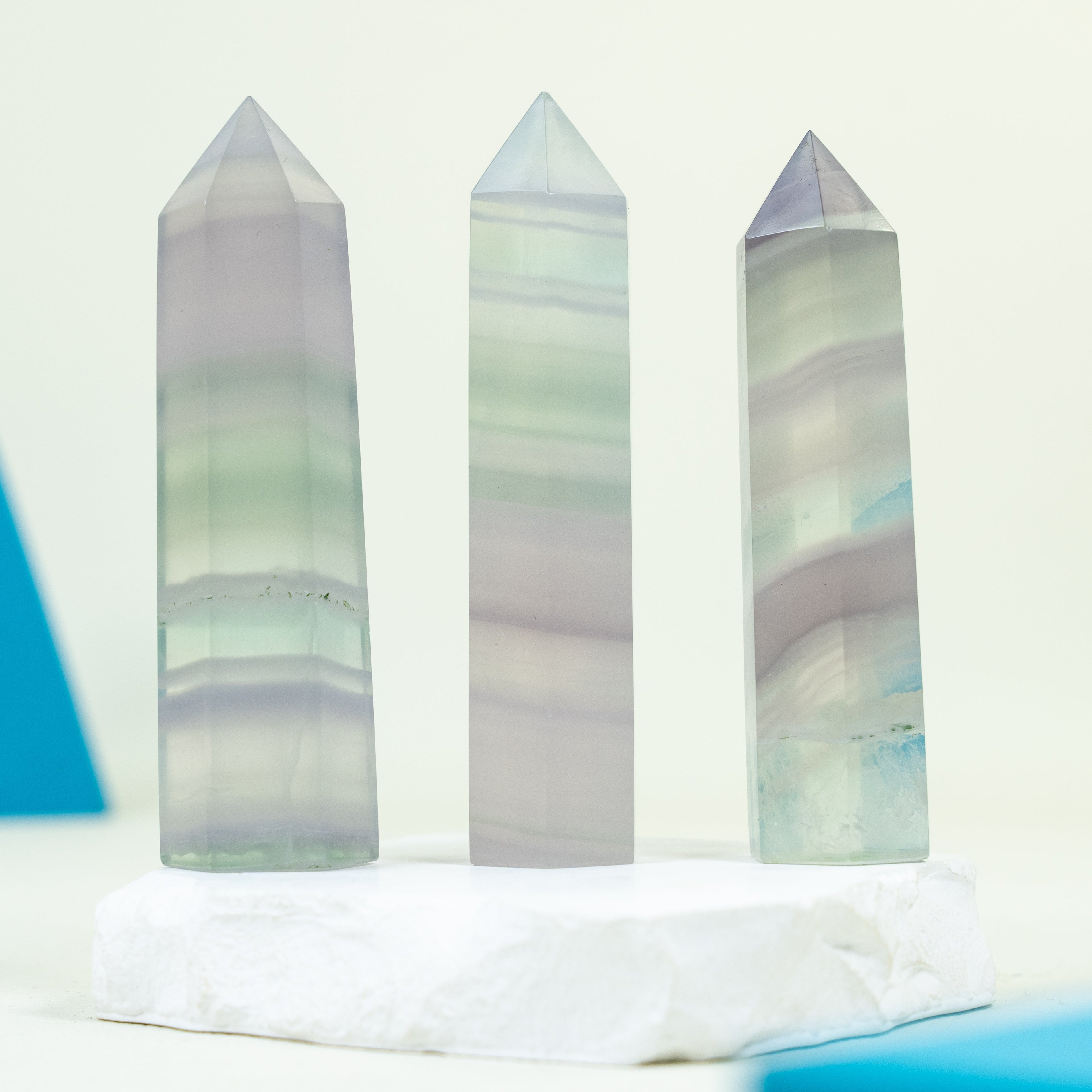 Light Fluorite Tower Point