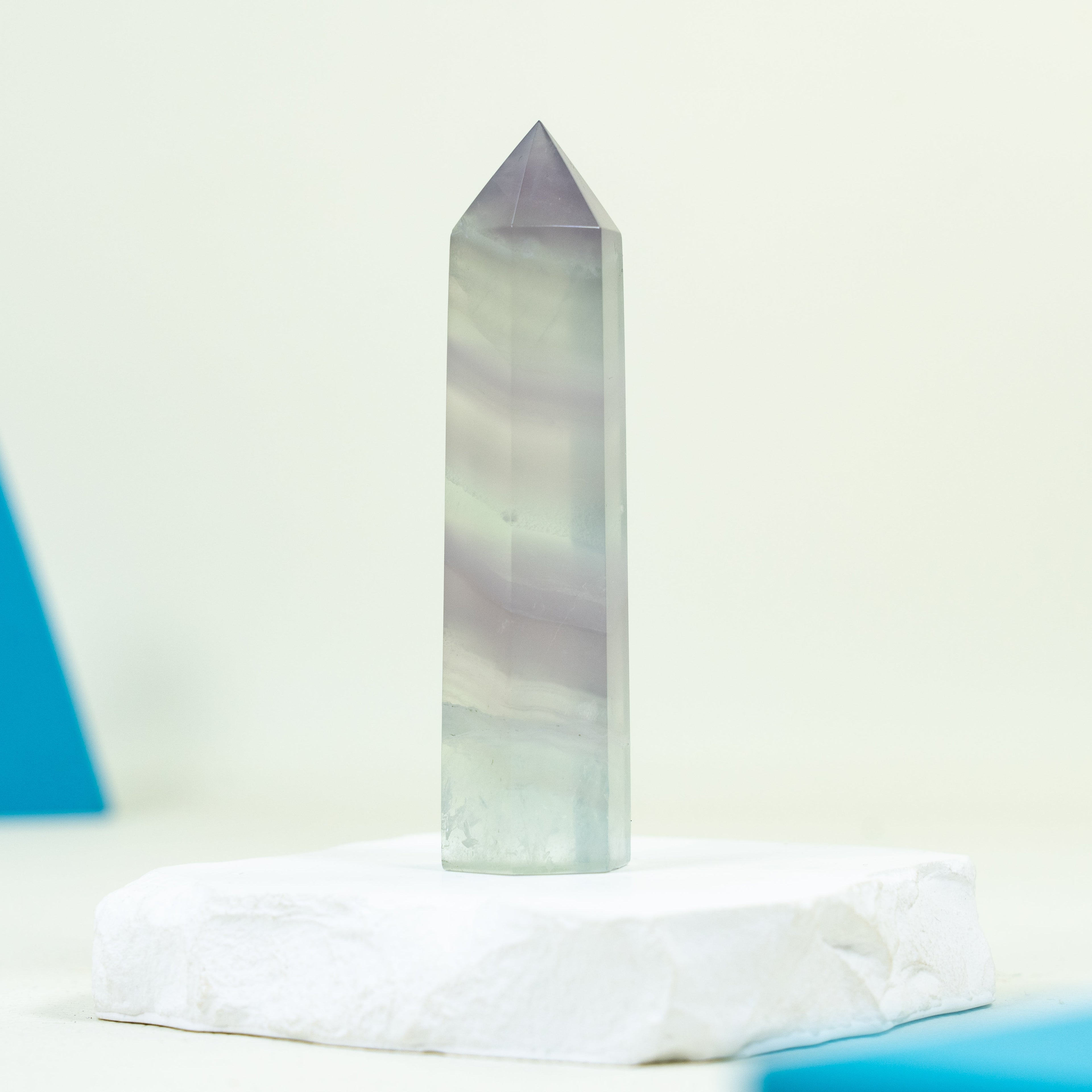 Light Fluorite Tower Point