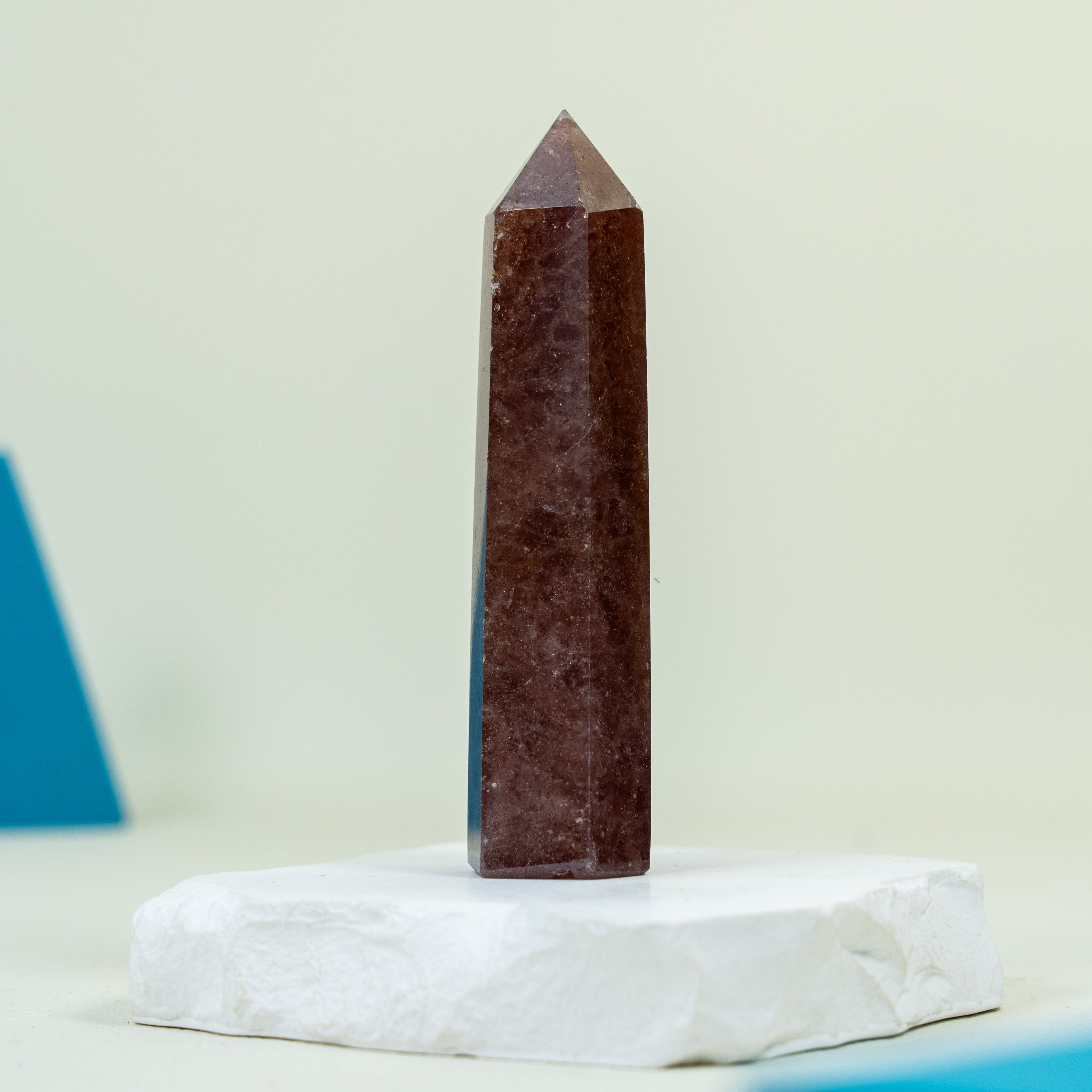 Strawberry Quartz Tower Point