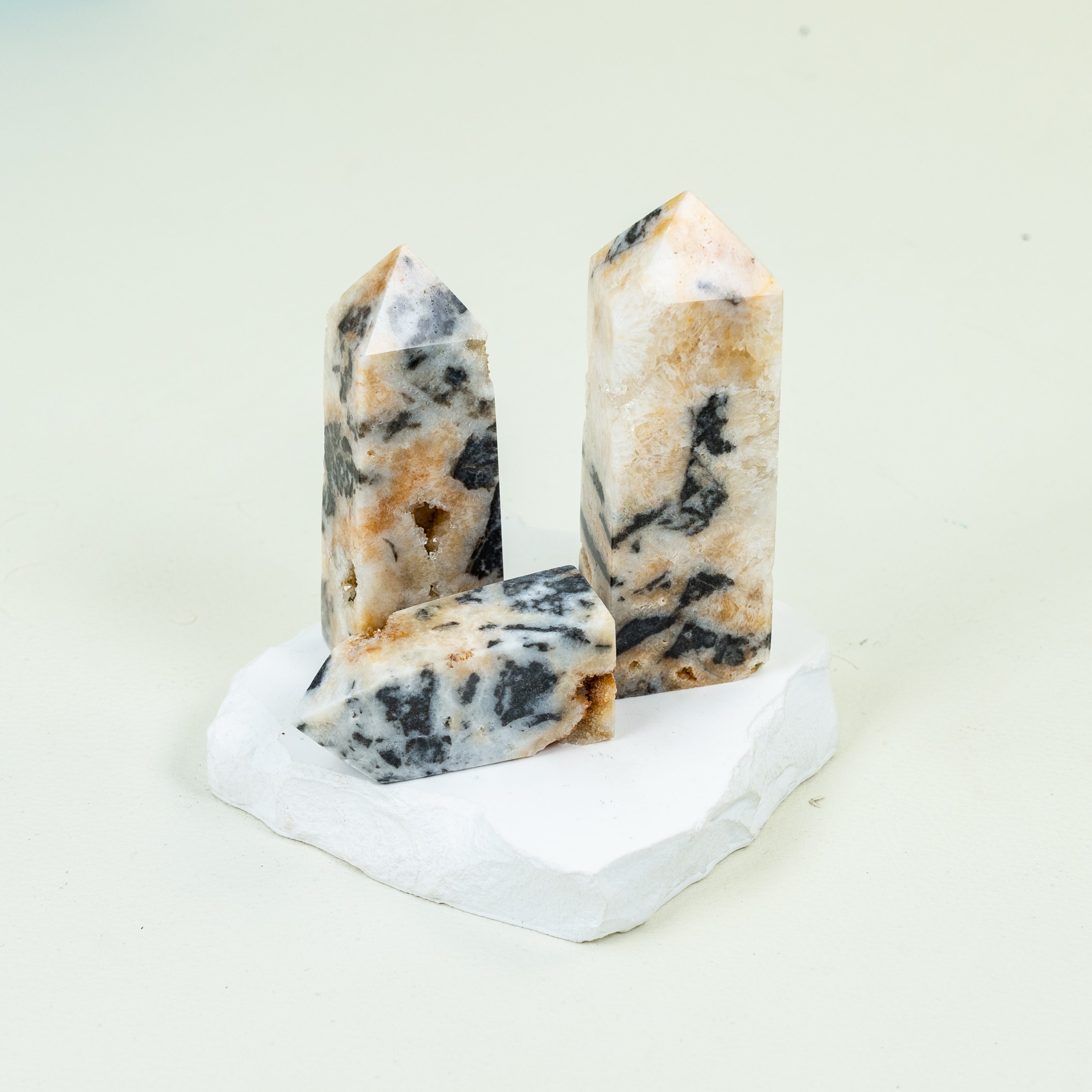 Tiger Skin Agate Tower Point