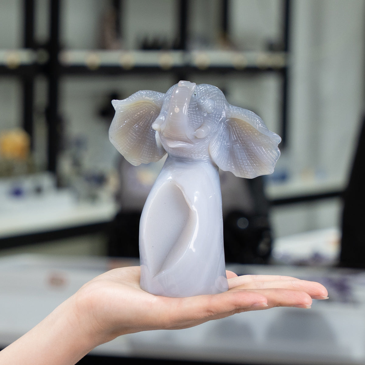 Agate Geode Fly  Elephant  Freefrom